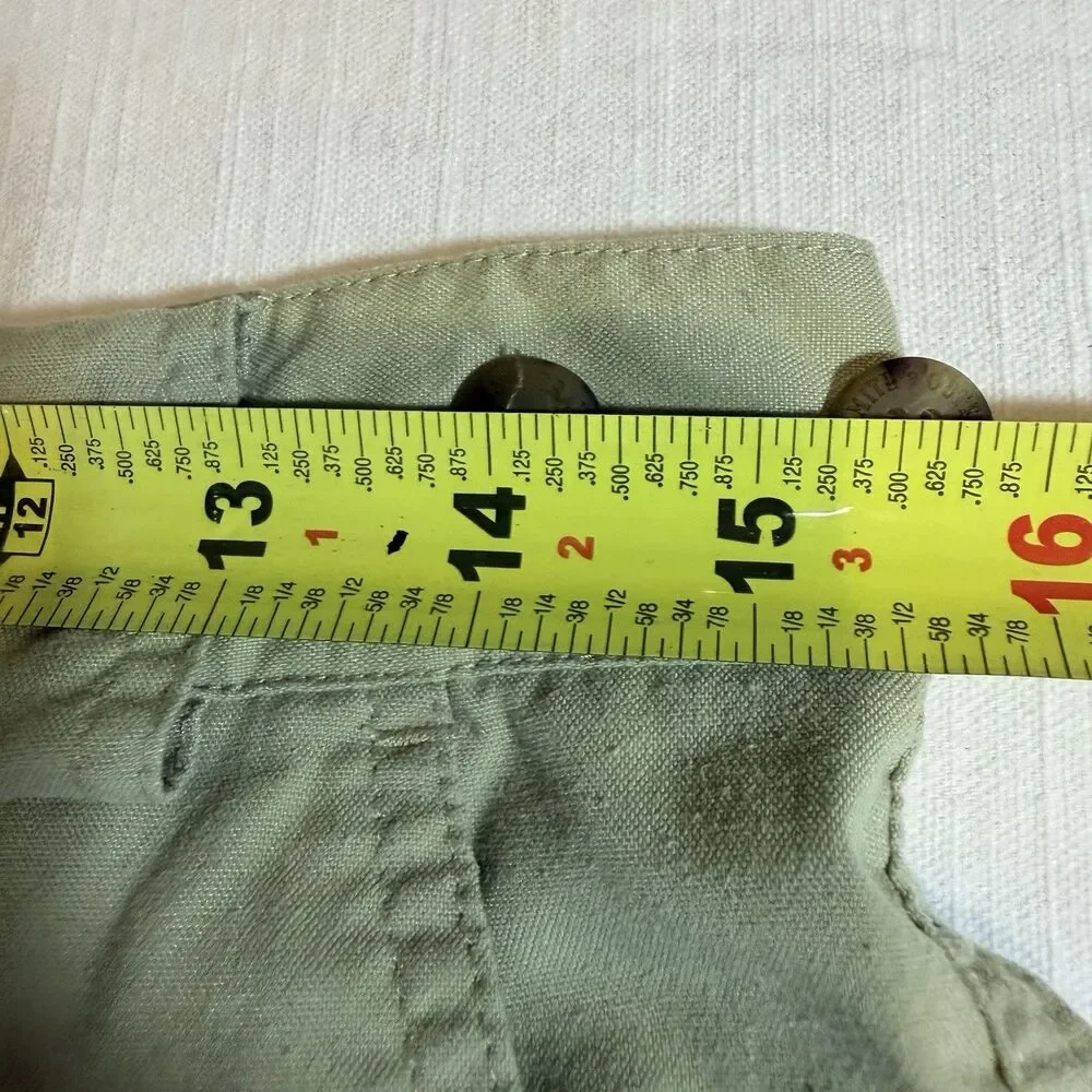TravelSmith Men's Convertible Cargo Pants Khaki 32 x 32 Zip Off Travel Hiking